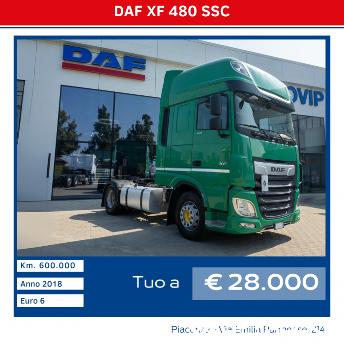 DAF XF 480 Super Space Cab