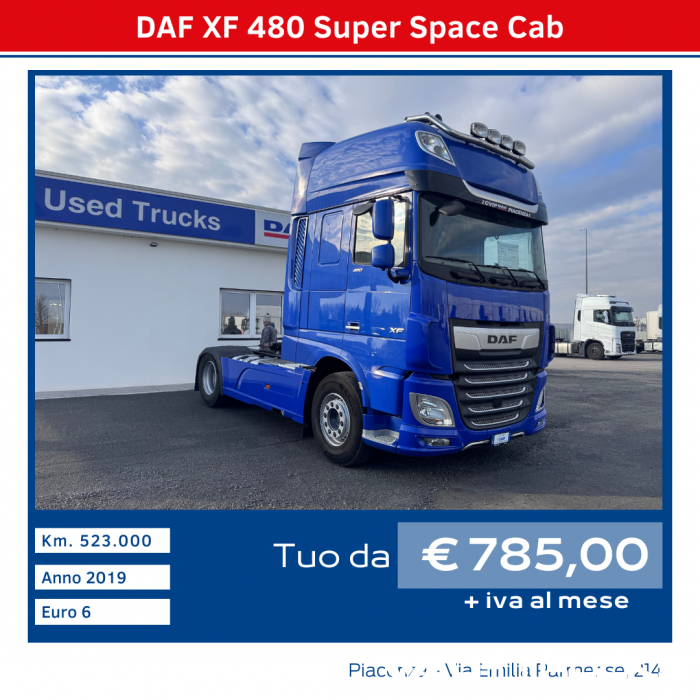 DAF XF 480 Super Space Cab