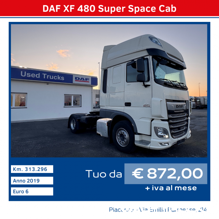 DAF XF 480 Super Space Cab